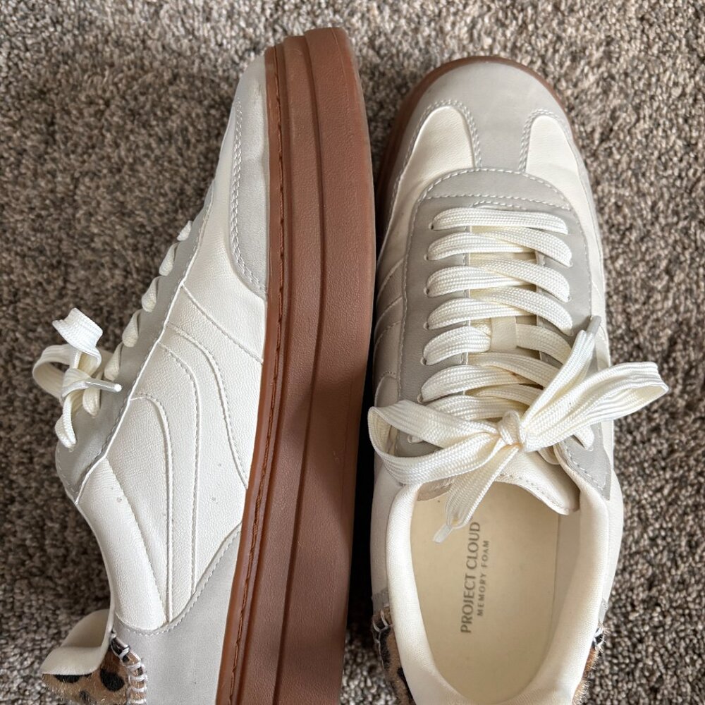 Project Cloud Memory Foam Platform Sneakers - Cre… - image 3